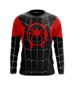 Alternative view of Spider Man Black Red Sweatshirt