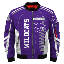 NCAA Kansas State Wildcats Special Design Bomber Jacket