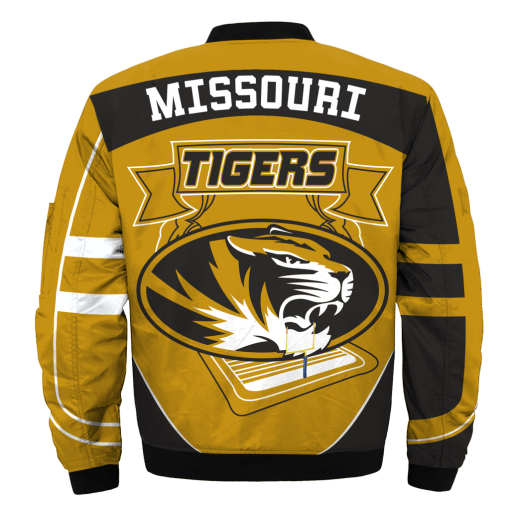 NCAA Missouri Tigers Fire Ball Bomber Jacket